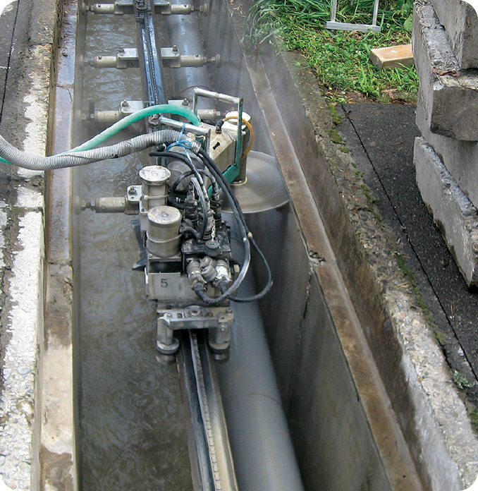 側溝丈夫を撤去してほしい